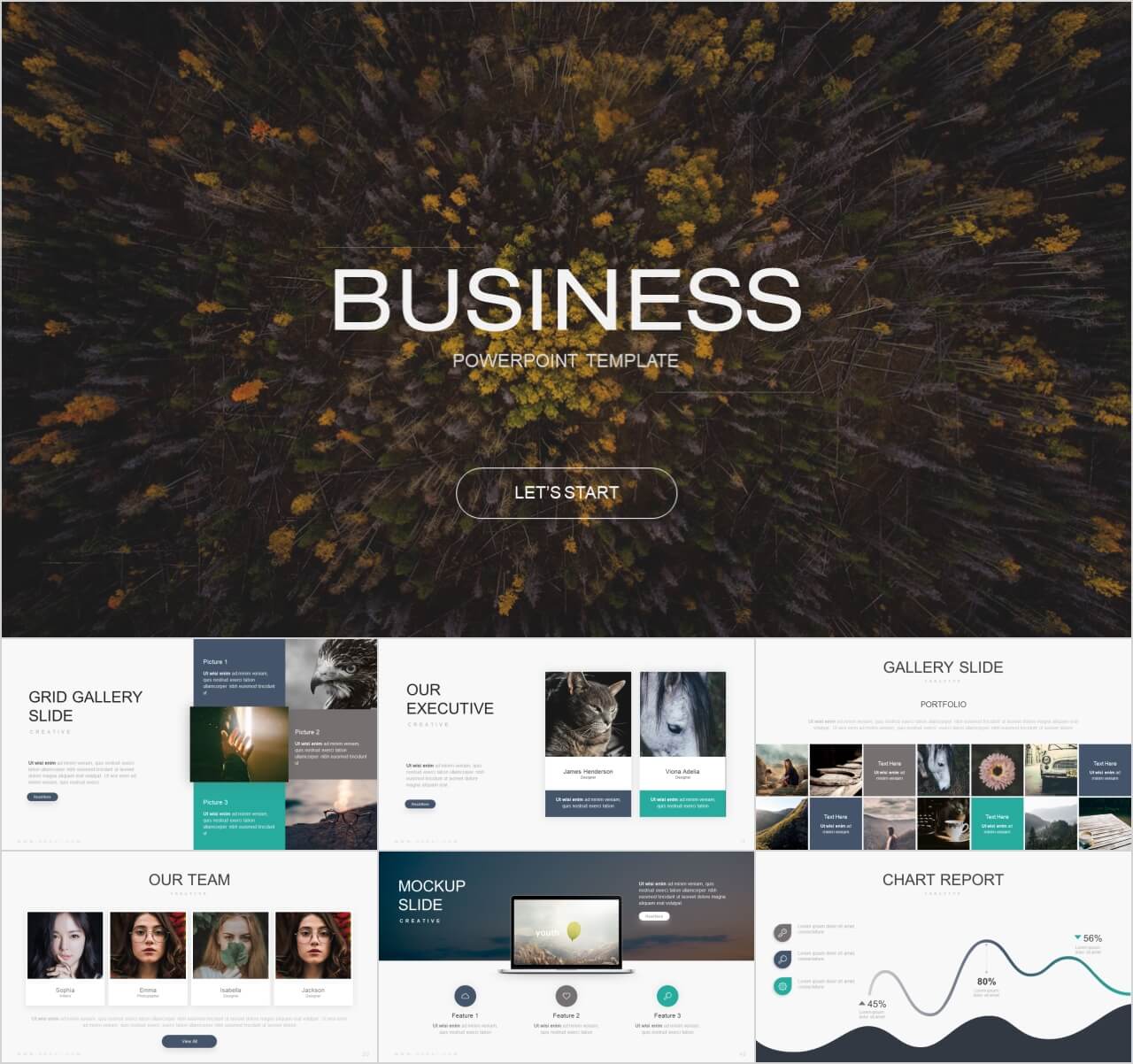 商业计划书PPT模板