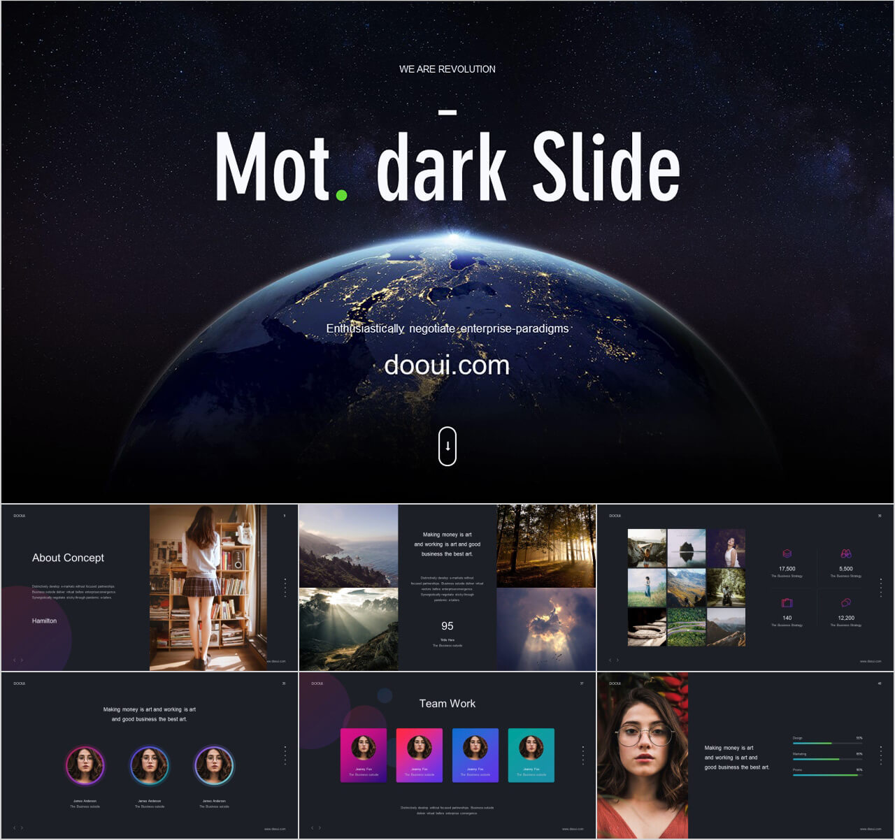 商业计划书PPT模板