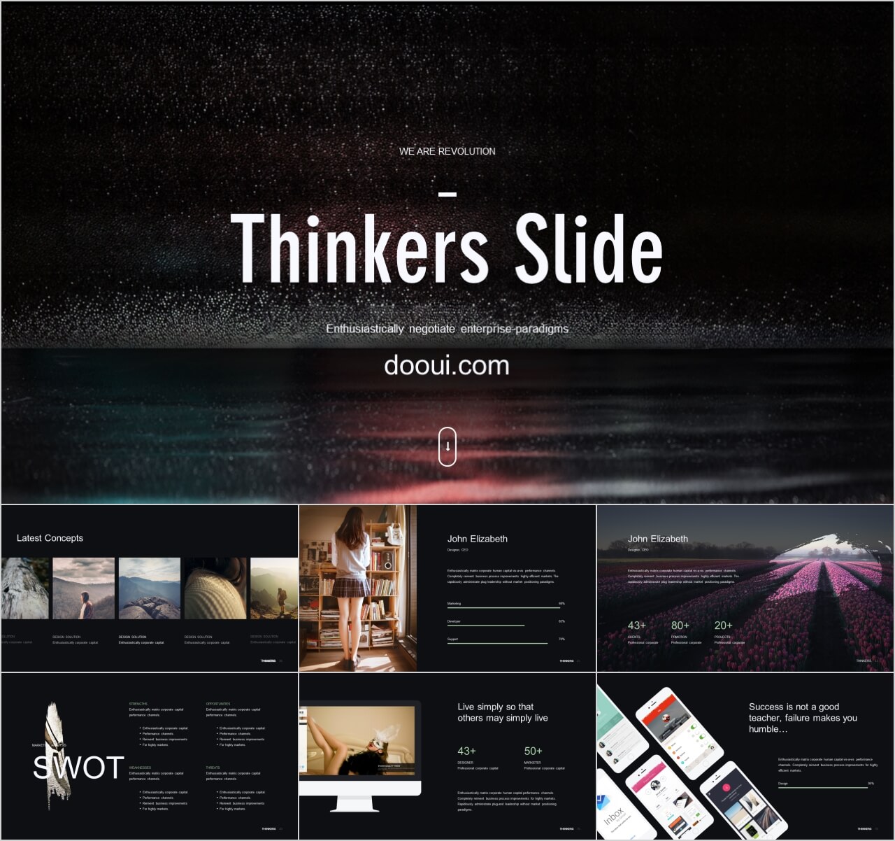 商业计划书PPT模板